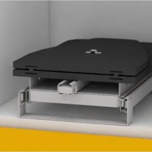 Ironing board, folding and pull-out for furniture Iron 180, swivel, Steel